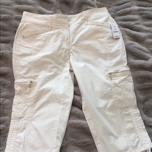 cargo pants cream